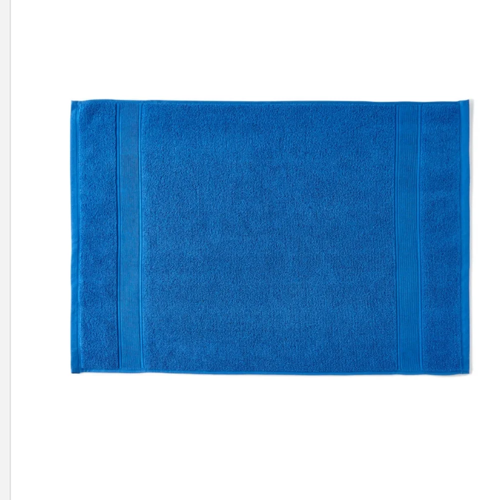 Lauren Ralph Lauren Sanders Solid Antimicrobial Bath Mats - Maritime Blue